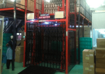 Best Goods lift project at Chennai
