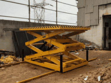 Hydraulic scissor lift